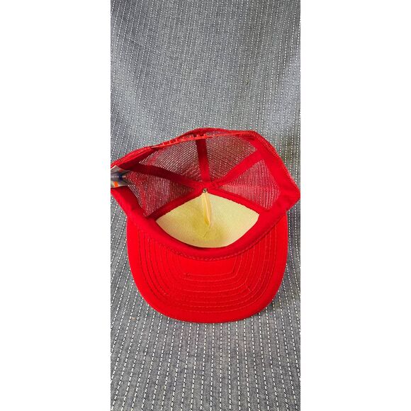 Vintage Trucker Heartbeat of America mesh snapback Hat - Picture 6 of 8